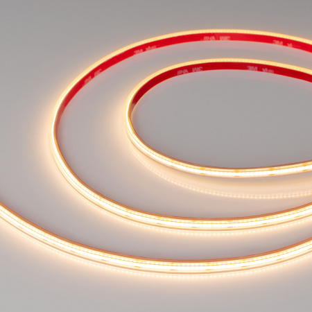 Arlight Лента герметичная COB-PS-X400-7mm 24V Warm2700 (7.2 W/m, IP67, CSP, 5m) (-)