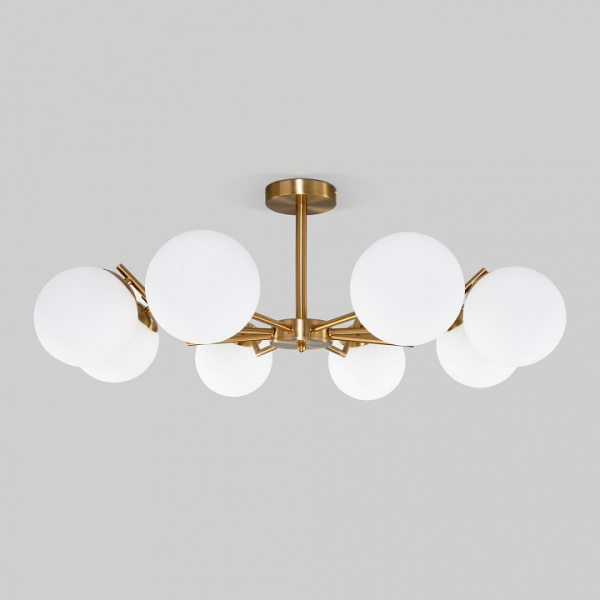 Потолочная люстра 70154/8 латунь Eurosvet Frost