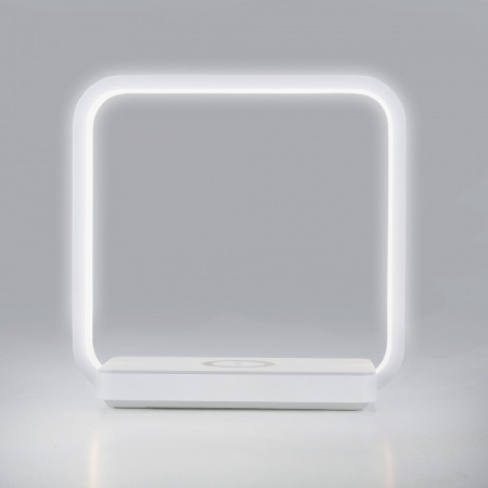 Светодиодная настольная лампа 80502/1 белый Eurosvet Frame