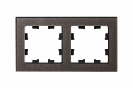 SE AtlasDesign Nature Стекло мокко Рамка 2-ая