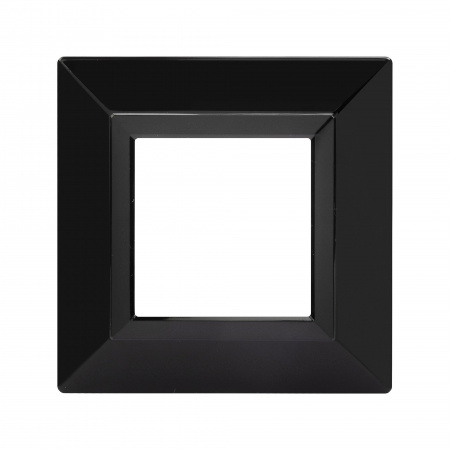 DKC Avanti Черный Металл Рамка 2 модуля