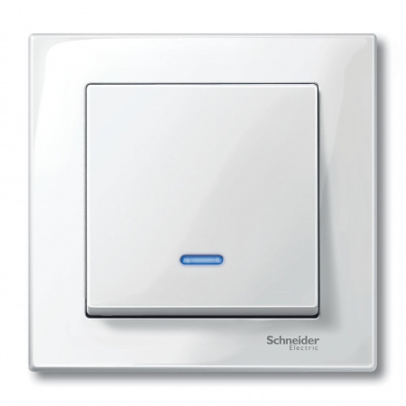 SE Merten SM M-Plan Бел глянец Рамка 1-ая