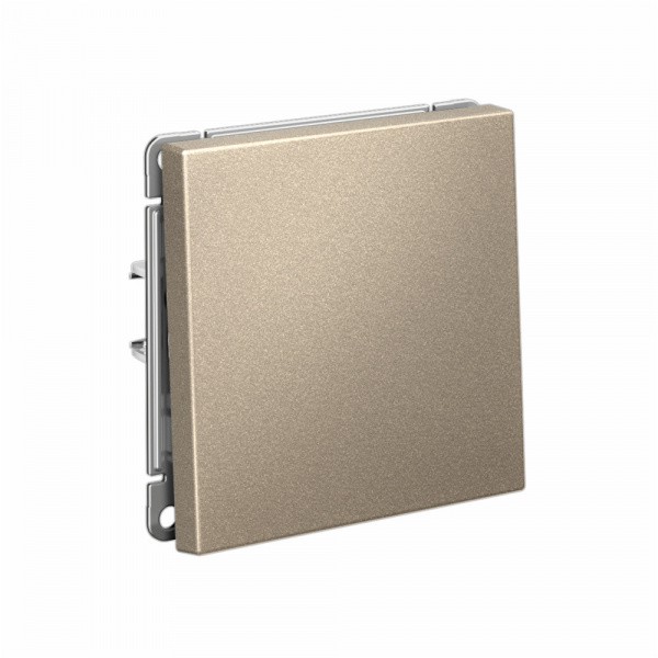 Systeme Electric ArtGallery Шампань Выключатель 1-клавишный, 10АХ, механизм, быстрозажим. клем.