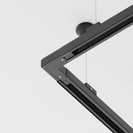 Угловой коннектор левый TRA005CL-31B-L Maytoni Accessorises