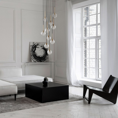 Подвесной светильник со стеклянными плафонами 5944 Nilos Eurosvet Nilos