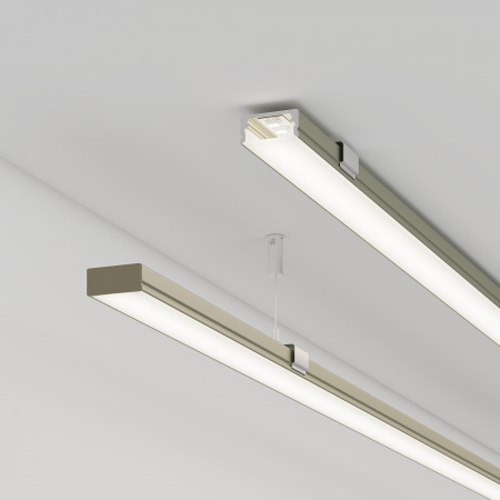 Arlight Профиль LINE-1708-2000 ANOD OLIVE GREY (Алюминий)