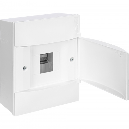 Legrand Practibox S Пластиковый щиток Навесной 1X4 Белая дверь