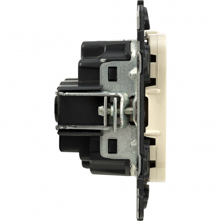 Legrand Valena ALLURE DIY Сл.кость Розетка 1-ая с/з, винт.зажим