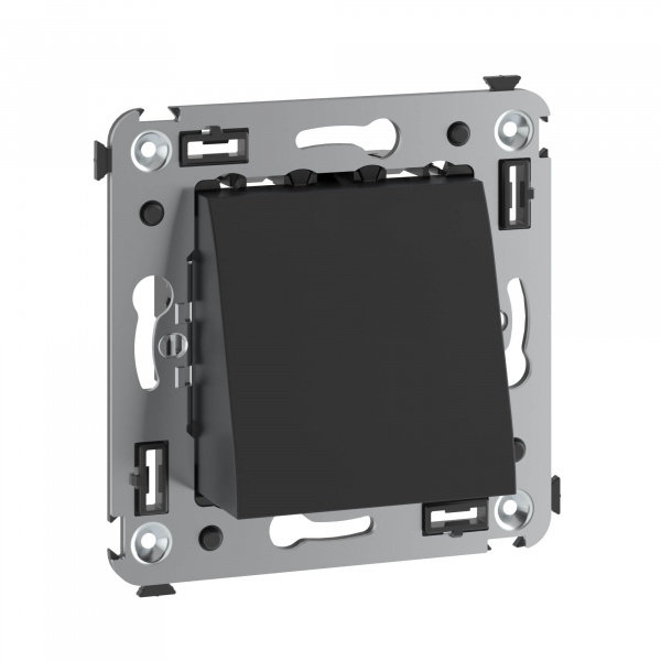 DKC Avanti Черный матовый Вывод кабеля