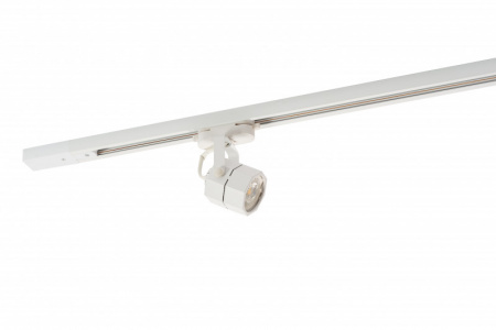 DK6004-WH Трековый светильник IP 20, 50 Вт, GU10, белый, алюминий