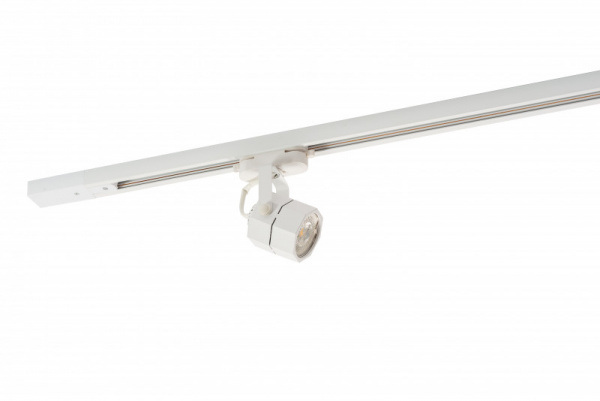 DK6004-WH Трековый светильник IP 20, 50 Вт, GU10, белый, алюминий