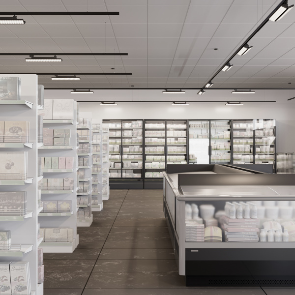 Трековый светодиодный светильник Arlight LGD-Mars-4TR-S582x138-50W Day4000 035499