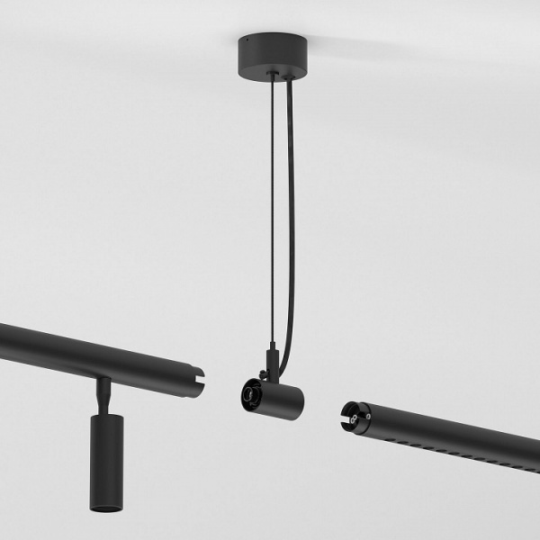 Module System Набор подвеса с вводом питания (черный) 85184/00 Elektrostandard Module System a066181