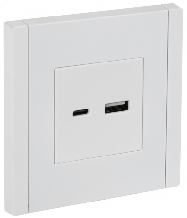 IEK FORTE&PIANO Белый Розетка USB A+C 18Вт FP251