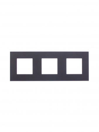 ABB NIE Zenit Антрацит Рамка 3-я 2+2+2 мод