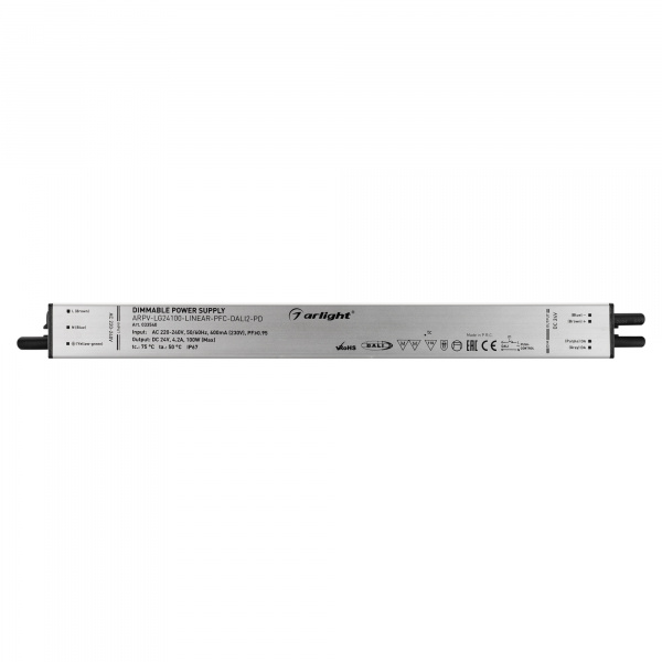 Блок питания Arlight ARPV-LG24100-Linear-PFC-Dali2-PD 24V 100W IP67 4,2A 033540