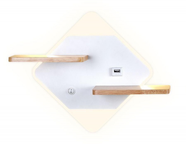 Настенный светодиодный светильник Ambrella light Wall FW100