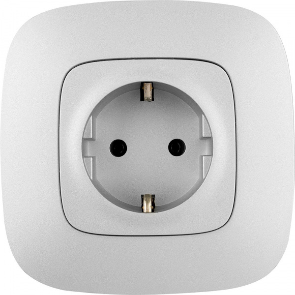 Legrand Valena ALLURE DIY Алюм Розетка 1-ая с/з, безвинт.зажим