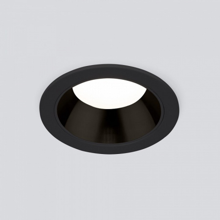 Встраиваемый светодиодный светильник 7W 4200K чёрный 25082/LED Elektrostandard Basic a062941