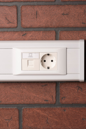 EKF PROxima Розетка RJ-45, категории 5e (ширина 2 модуля)