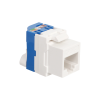 Donel Модуль Keystone Toolless RJ45, cat. 6, UTP, 180 град., белый, DECKTU6180DW
