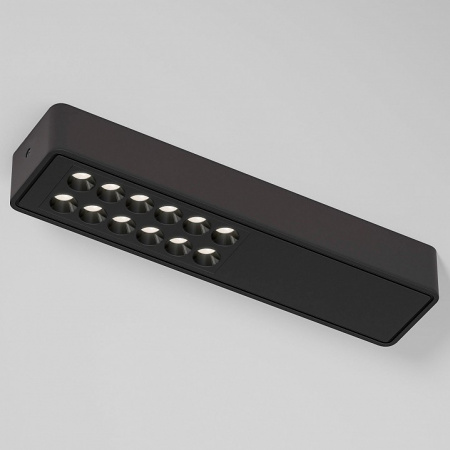 Светильник потолочный светодиодный Tend 9W 4000K черный 25114/LED Elektrostandard Tend a068850