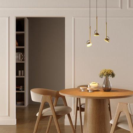 Светильник подвесной светодиодный Join 7W 3000K латунь 50313 LED Elektrostandard Join a068619