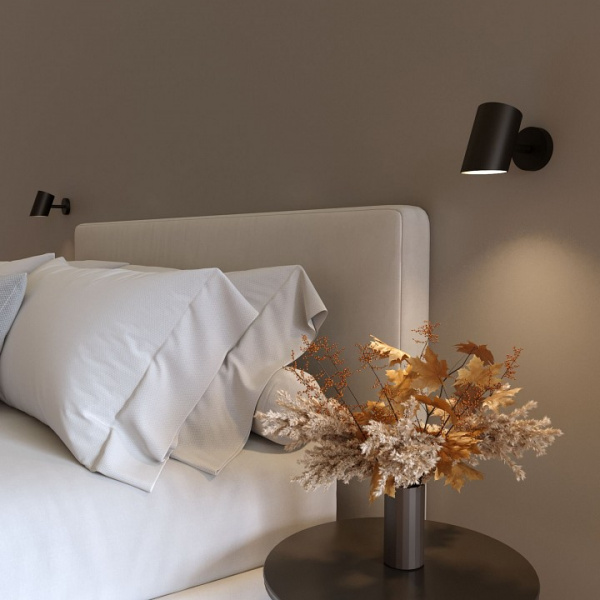 Настенный светильник 70147/1 черный Eurosvet Splay