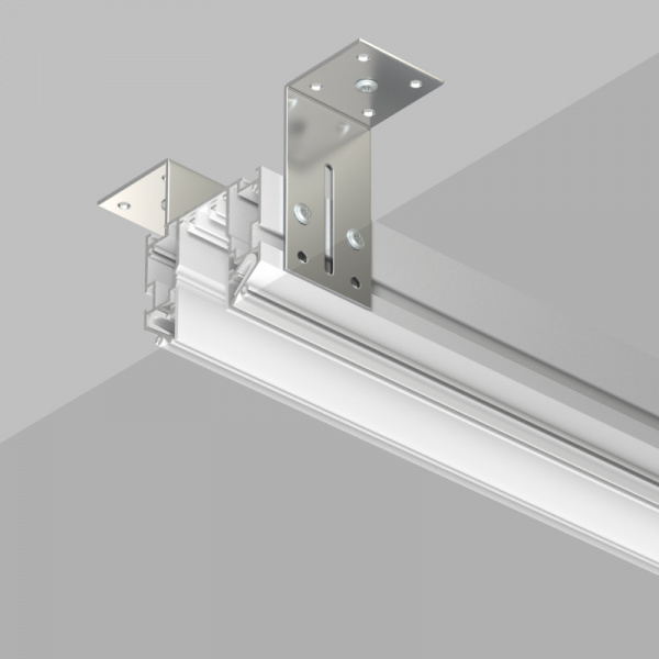 TR2022-WH Профиль-трек SMART ONE, для натяжных потолков, 2 м, алюминий, белый