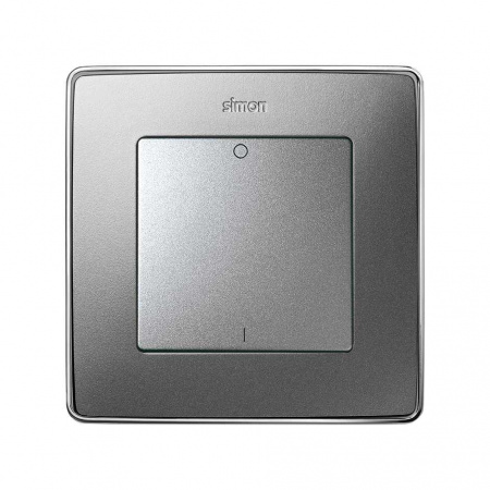 Simon 82 Detail Алюминий Клавиша выключателя двухполюсного (для 75133-39)