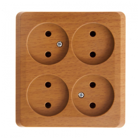 SE Этюд наруж Дача Бук Розетка 4-ая б/з без шторок