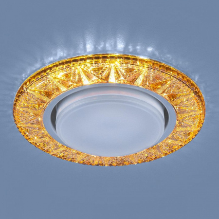 Точечный светодиодный светильник 3022 GX53 GD золото Elektrostandard Rodi a037069