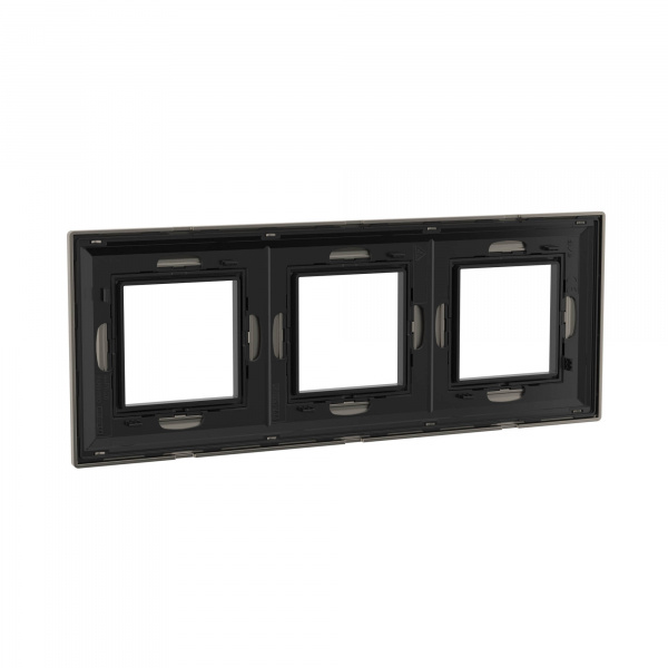 DKC Avanti Никелированный Металл Рамка 6 модулей