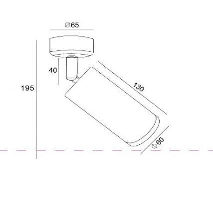 Потолочный светильник C017CW-01G Maytoni Focus
