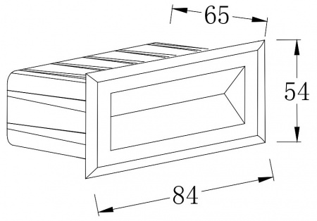 Подсветка для лестниц Outdoor O045SL-L3W3K Maytoni Bosca