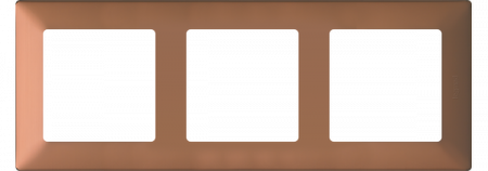 Legrand Valena LIFE Медь Рамка 3-ая
