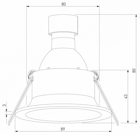 Светильник встраиваемый Andi GU10 белый IP44 25061/01 Elektrostandard Andi a070144 Светильник встраиваемый Andi GU10 белый IP44 25061/01 Elektrostandard Andi a070144