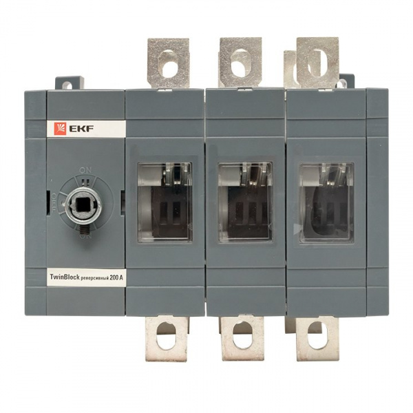 EKF PROxima Рубильник 200A 3P реверсивный без рукоятки управления TwinBlock