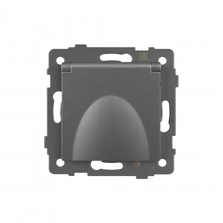 Механизм розетки влагозащищённый SCT-MCP-PL-GR-V (250V, 16A) (Arlight, -)