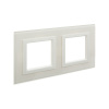 DKC Avanti Белый Стекло Рамка 4 модуля