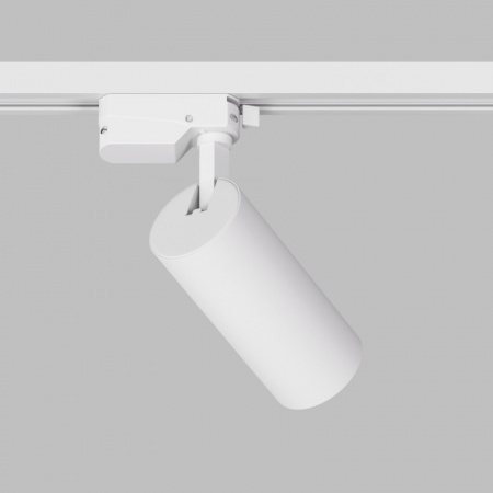 DK6452-WH Трековый светильник SOLID KOPER, 135мм, d60, 220V, LED 4000K, 15W, IP20, белый, алюминий