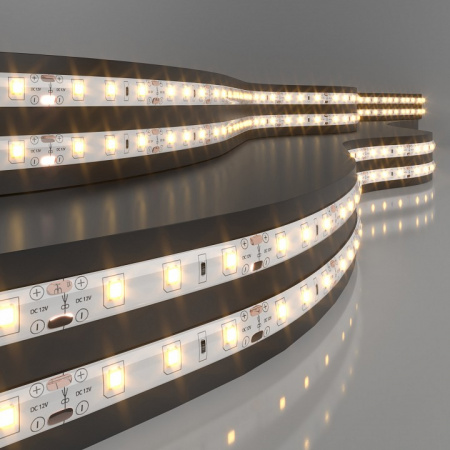 Светодиодная лента Лента светодиодная 12V 4,8W 60Led 2835 IP65 теплый белый, 5м Elektrostandard 12V 4,8W a041000