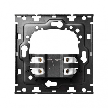 Simon 100 Кит 1 пост механизм 1 перекрестный выключатель + суппорт