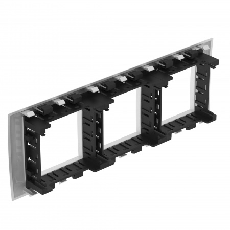 DKC Avanti Черный Рамка-суппорт для In-liner Front 6 модулей