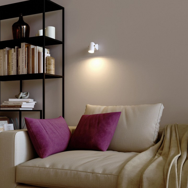 Настенный светильник 20167/1 белый Eurosvet Snap