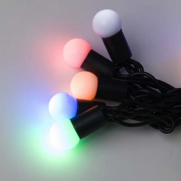 Гирлянда нить с мерцанием 10м IP65 400-103 мульти Eurosvet 400-103