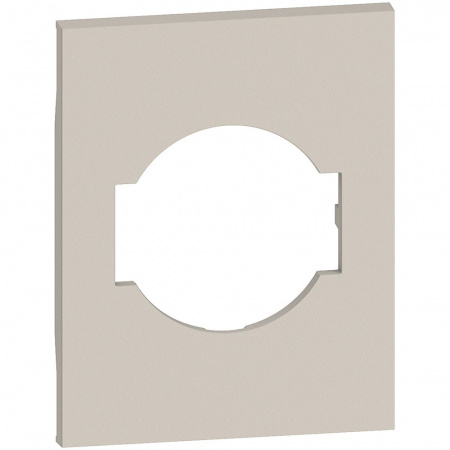 BT Living now Песочный Лицевая панель для розеток 2К+З немецк/итальян стандарта 3 мод