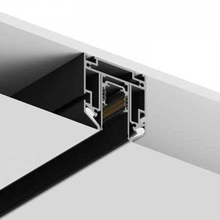 Шинопровод под натяжной потолок ElDeko HSBL_0072, 48В-1м, чёрный