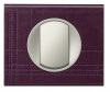 Legrand Celiane2 Кожа пурпур Рамка 1-я (2 мод)