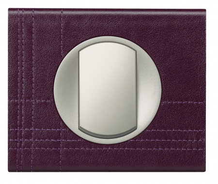 Legrand Celiane2 Кожа пурпур Рамка 1-я (2 мод)